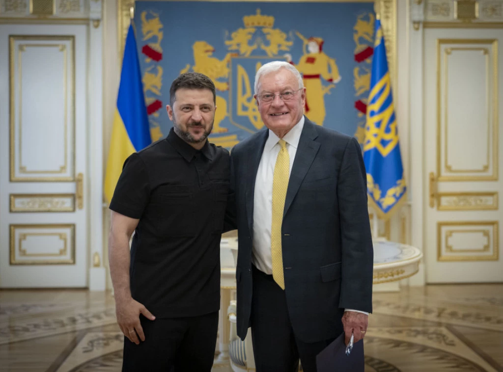 Foto: Ukrainian Presidential Press Office via AP/