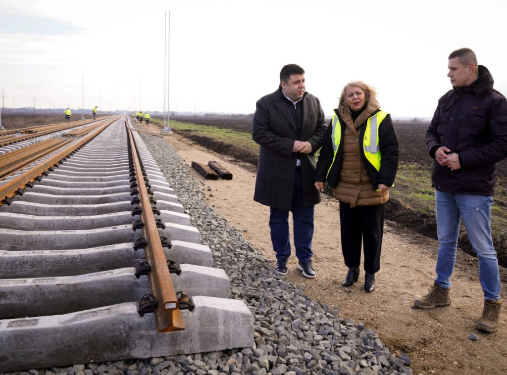 Aleksandra Sofronijević: Pruga do Ekspa biće gotova do kraja 2026, uskoro nabavka devet novih vozova Foto: TANJUG/JADRANKA ILIĆ